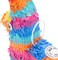 3 Pack Mini Donkey Pinata for Birthday Party, Mexican Pinata for Cinco de Mayo Fiesta Supplies (5.5 x 9.25 x 2.15 In)